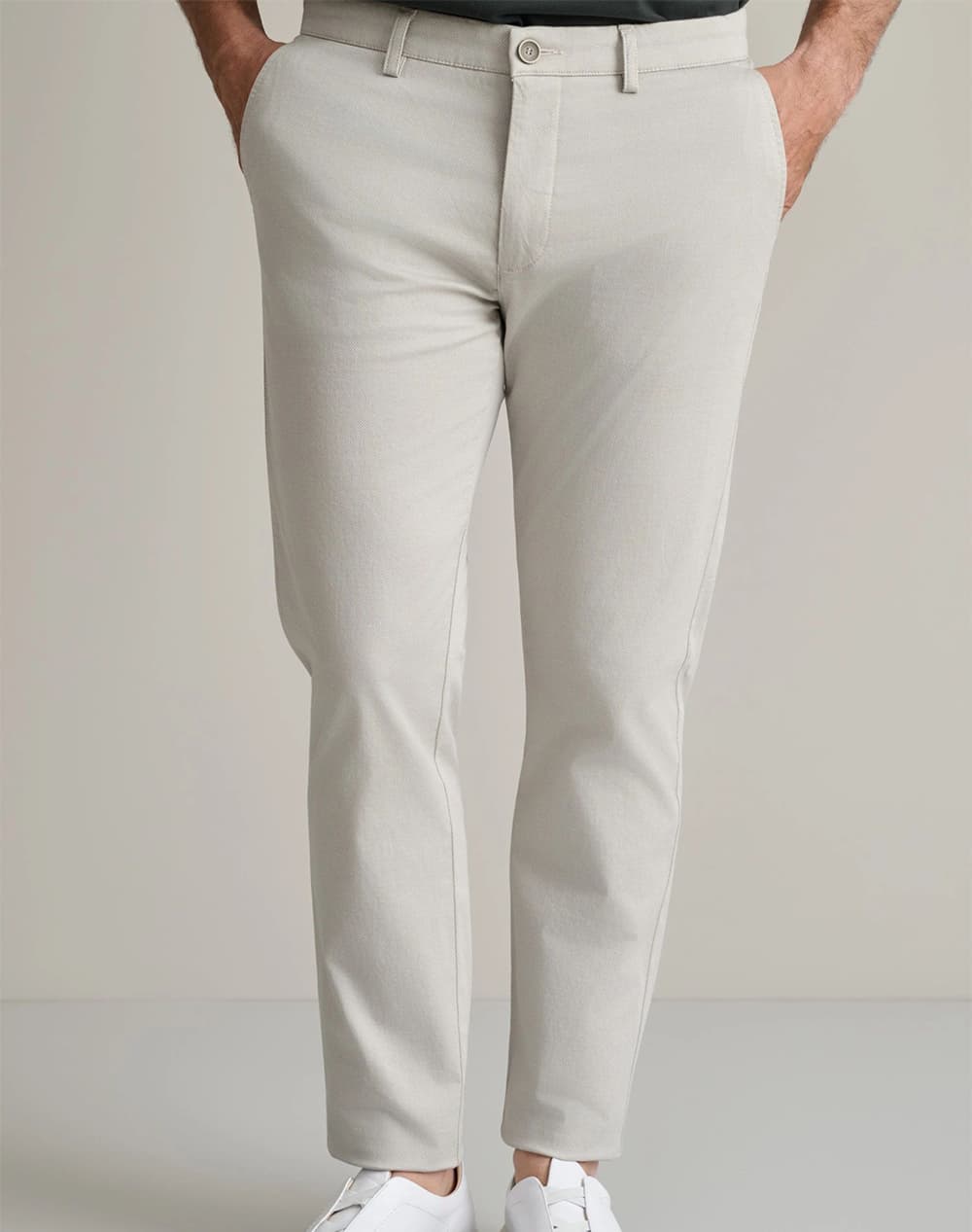 NAVY&GREEN ΠΑΝΤΕΛΟΝΙ ΑΠΙΕΤΟ MODERN FIT 24AG.1003MFA/238-WHITE SAND OffWhite