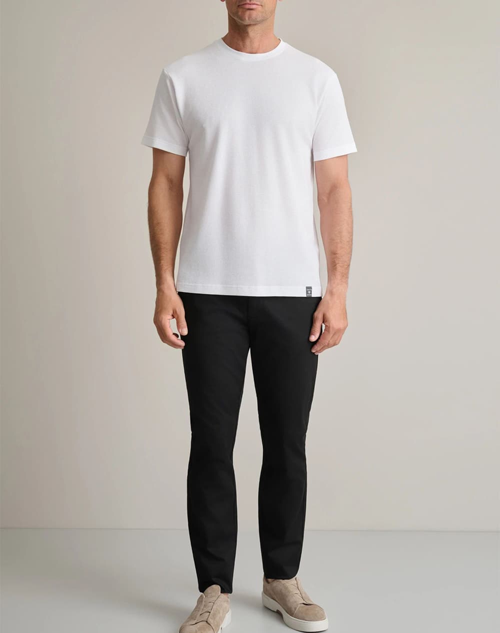 Men's Chino Pants Navy & Green Black