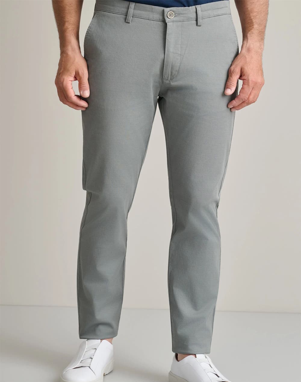 NAVY&GREEN ΠΑΝΤΕΛΟΝΙ ΑΠΙΕΤΟ MODERN FIT 24AG.1003MFA/220-FROST GREY Gray
