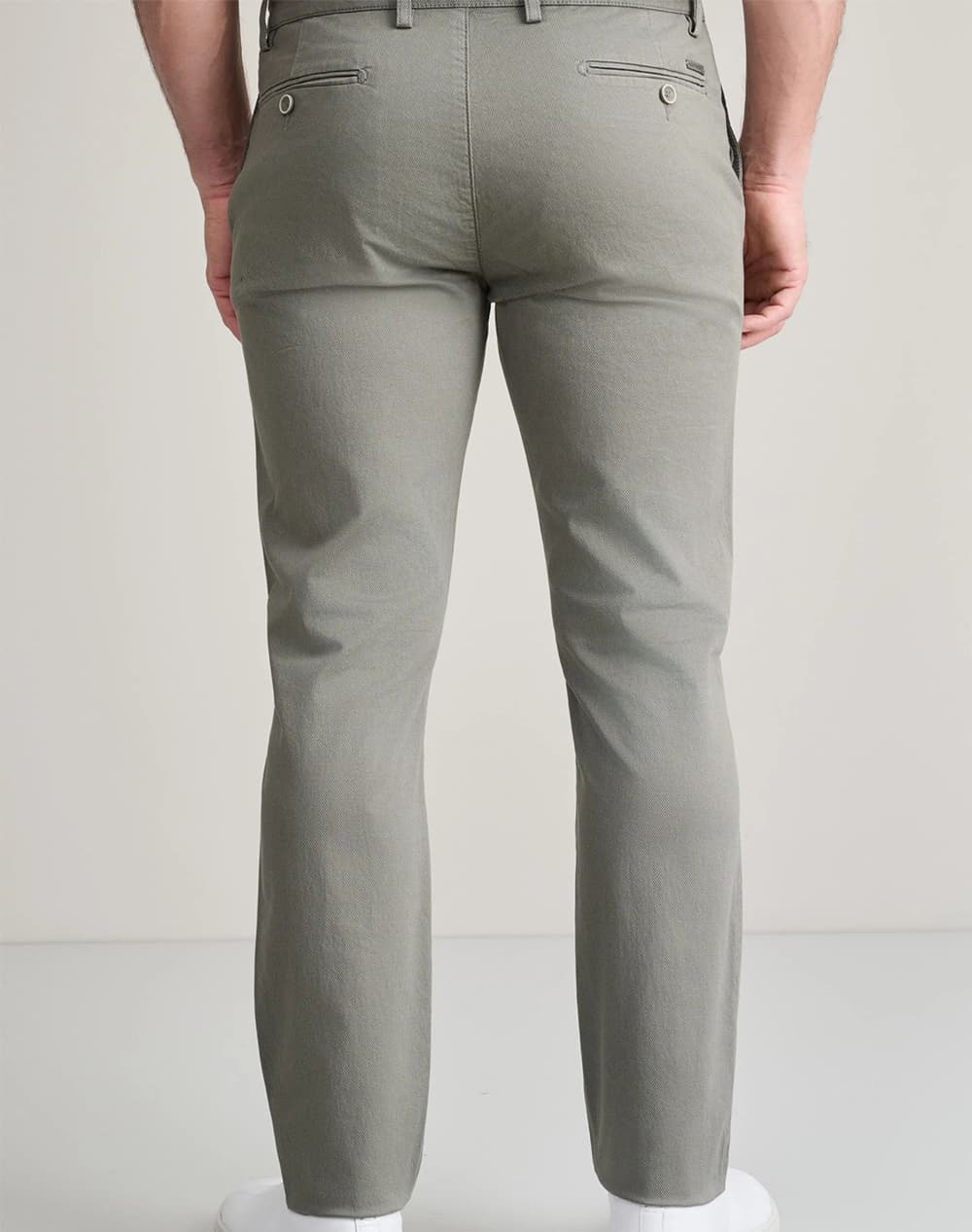 Men's Chino Pants Navy & Green Gray