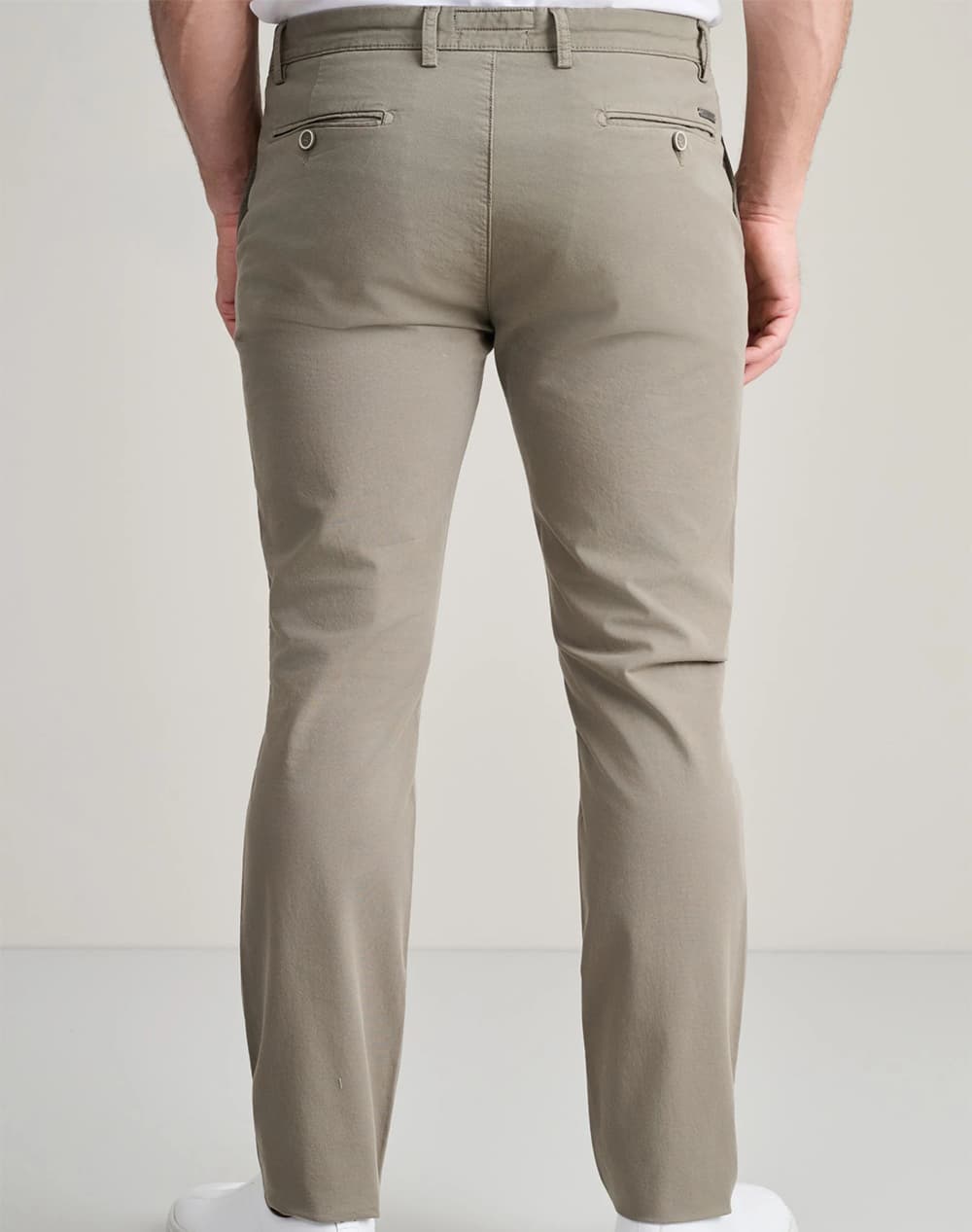 Men's Chino Pants Navy & Green Gray