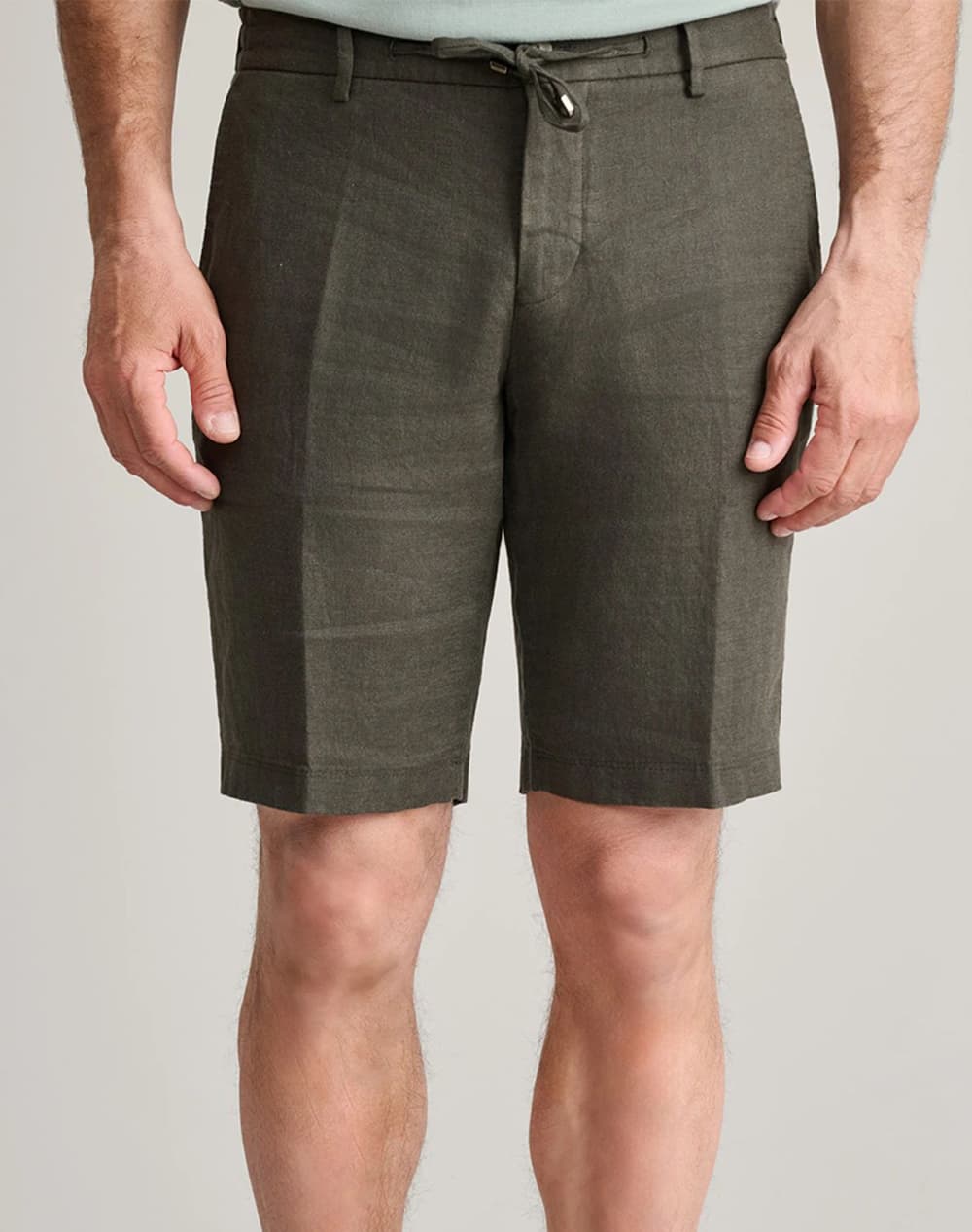 NAVY&GREEN ΒΕΡΜΟΥΔΑ ΑΠΙΕΤΗ ME ΚΟΡΔΟΝΙ 24KP.032/JG/V-OLIVE Olive