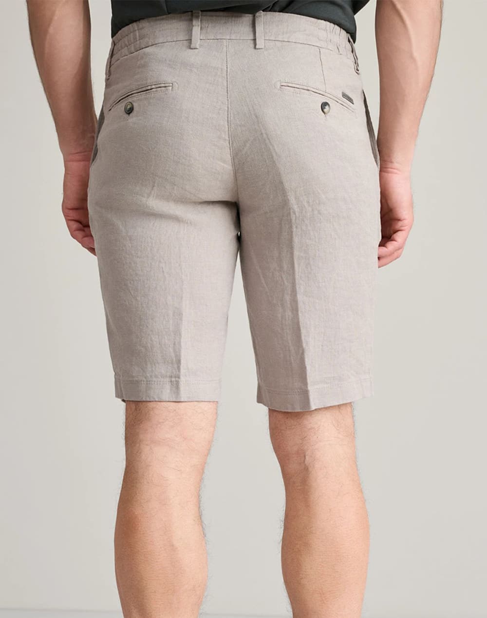 Men's Chino Shorts Navy & Green Gray
