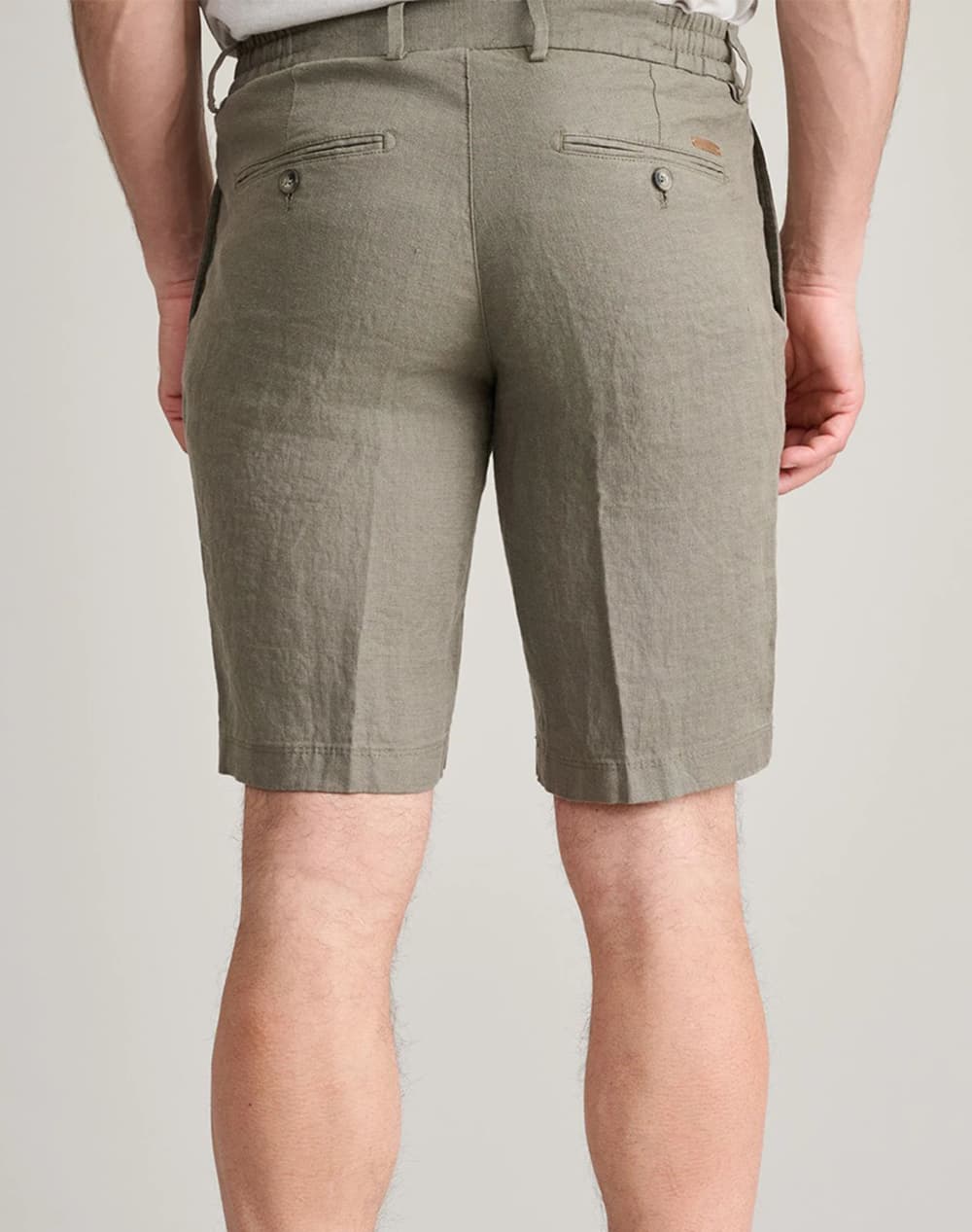 Men's Chino Shorts Navy & Green Green