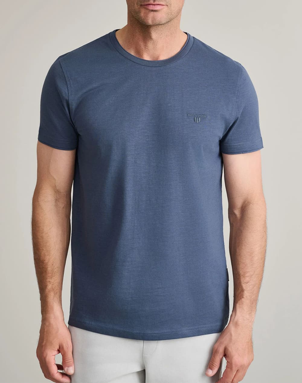 Men's T-Shirts Navy & Green Blue