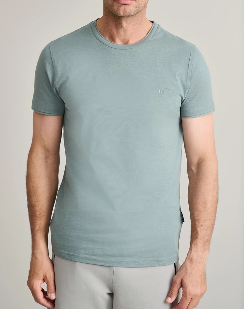 Men's T-Shirts Navy & Green Green