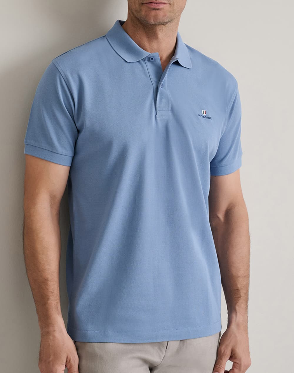 NAVY&GREEN ΜΠΛΟΥΖΑΚΙ ΠΟΛΟ M/ΧΡΩΜΟ, CUSTOM FIT 24GE.300.9-MERLOT Bordeux