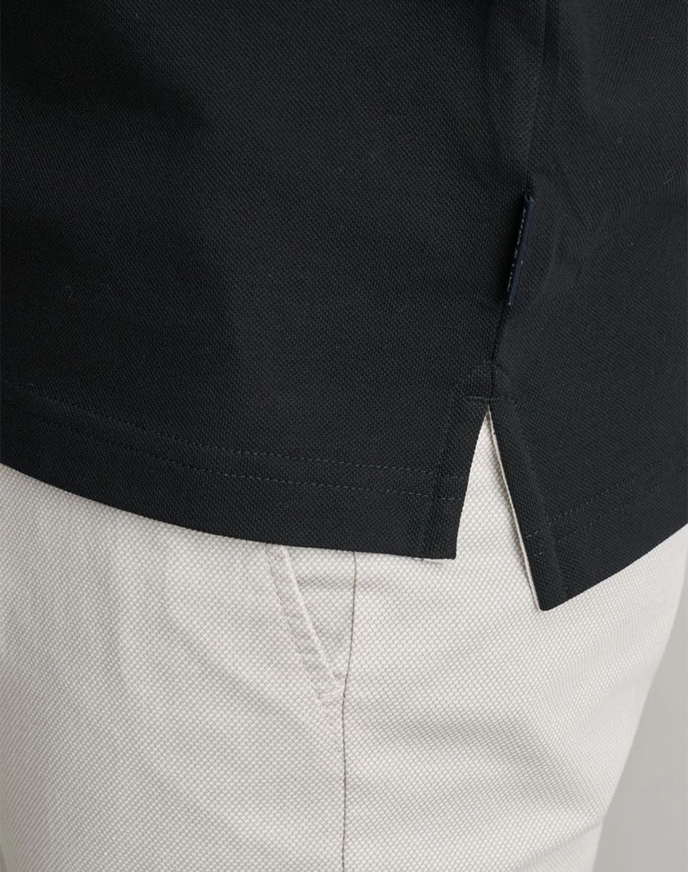 Men's Polo Shirts Navy & Green Black