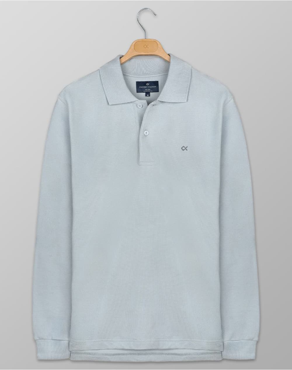 OXFORD COMPANY POLO ΜΠΛΟΥΖΑ P217-PU50.12-12 LightGray