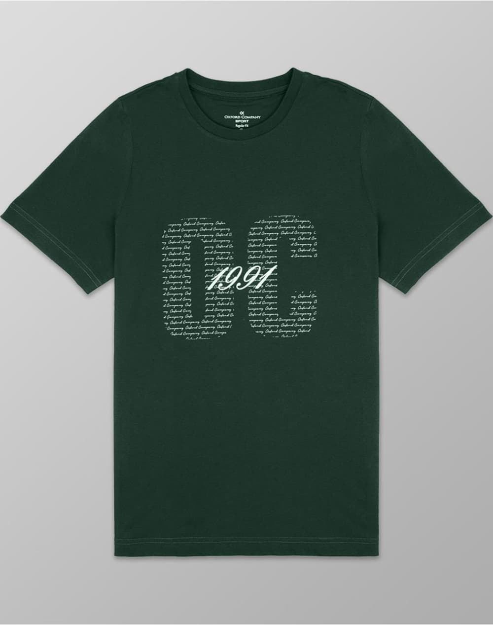 OXFORD COMPANY COLLEGE KM 100% ΒΑΜΒΑΚΙ ΜΠΛΟΥΖΑ K503-MZ20.09-09 DarkGreen