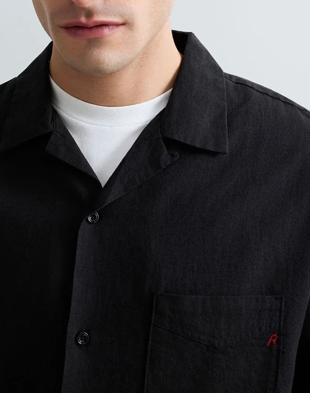 Men's Shirts Replay Black