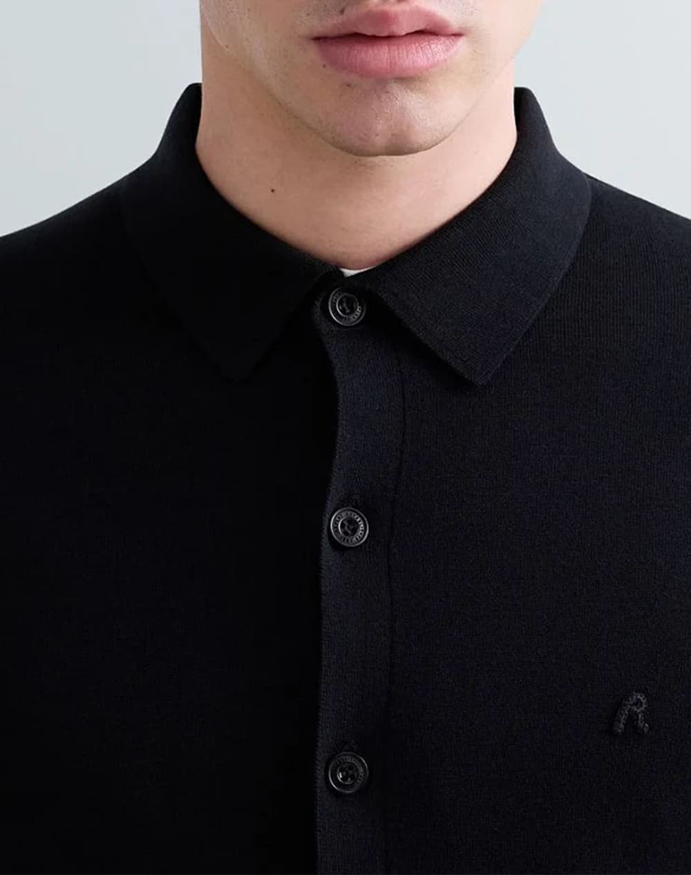Men's Knitwear Replay Black