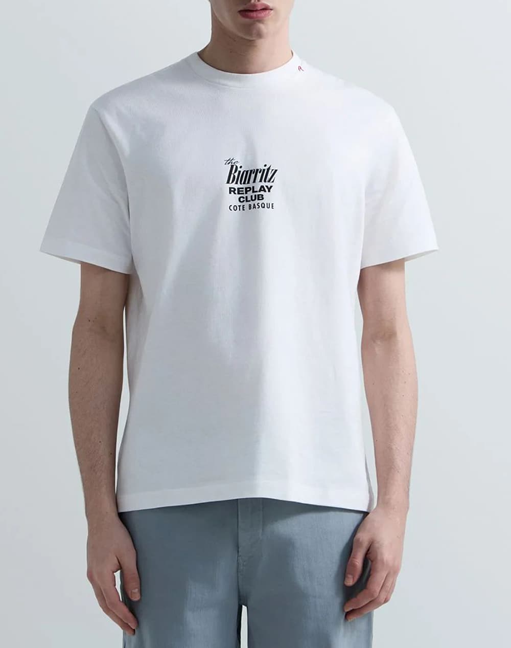 Men's T-Shirts Replay Brown