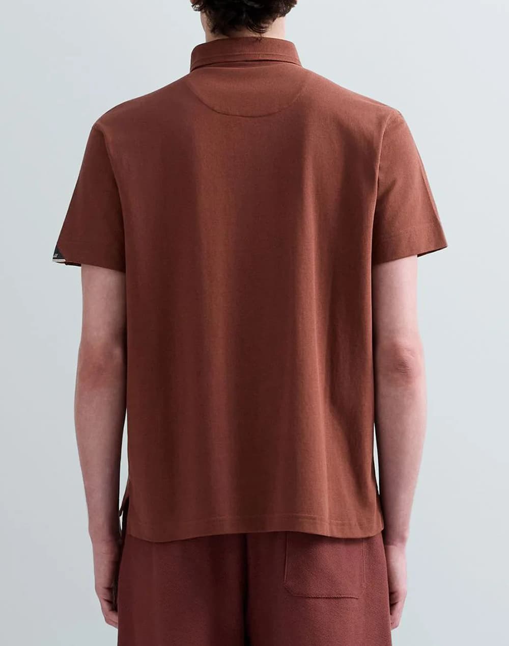 Men's Polo Shirts Replay Brown