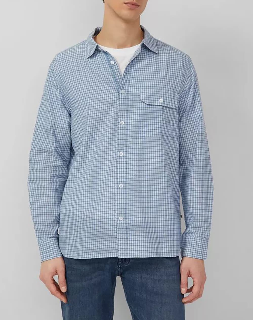 Men's Shirts S.Oliver Blue