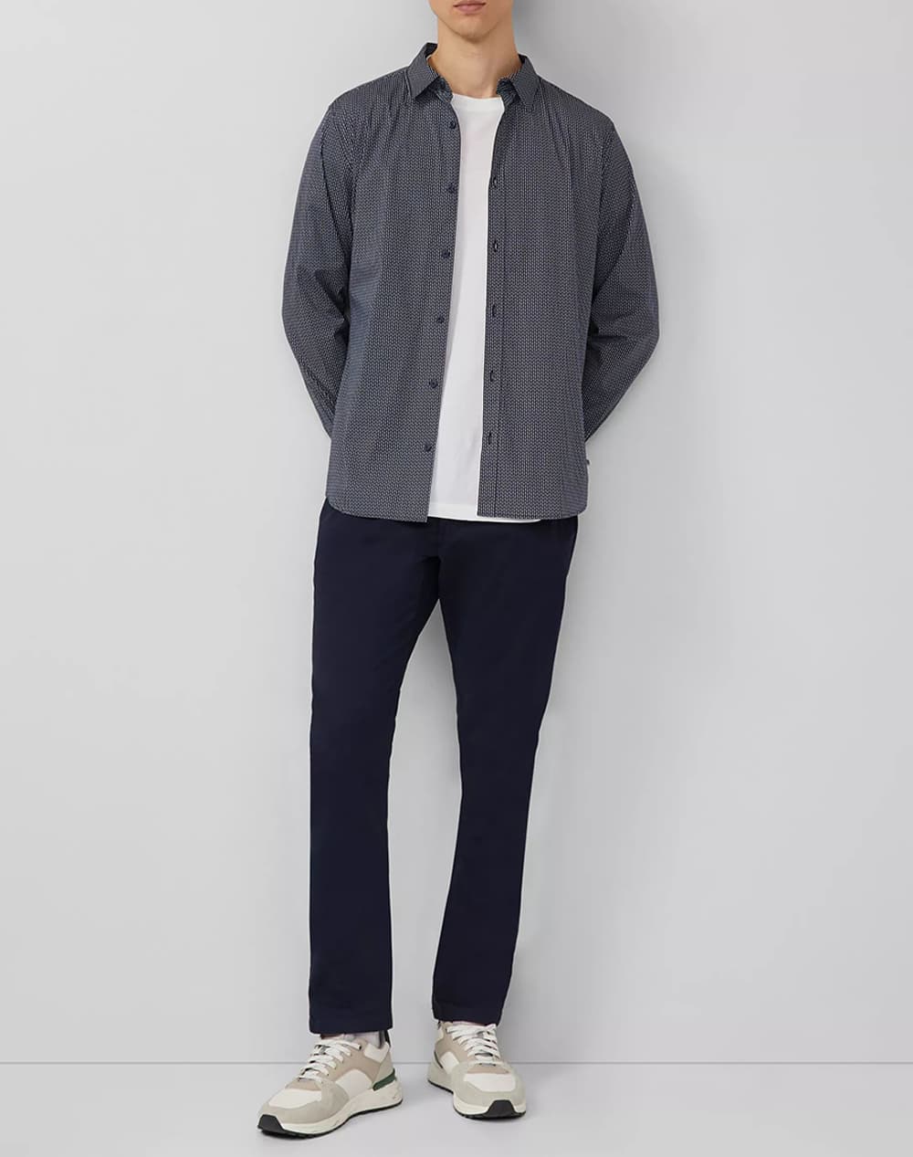 Men's Shirts S.Oliver Blue