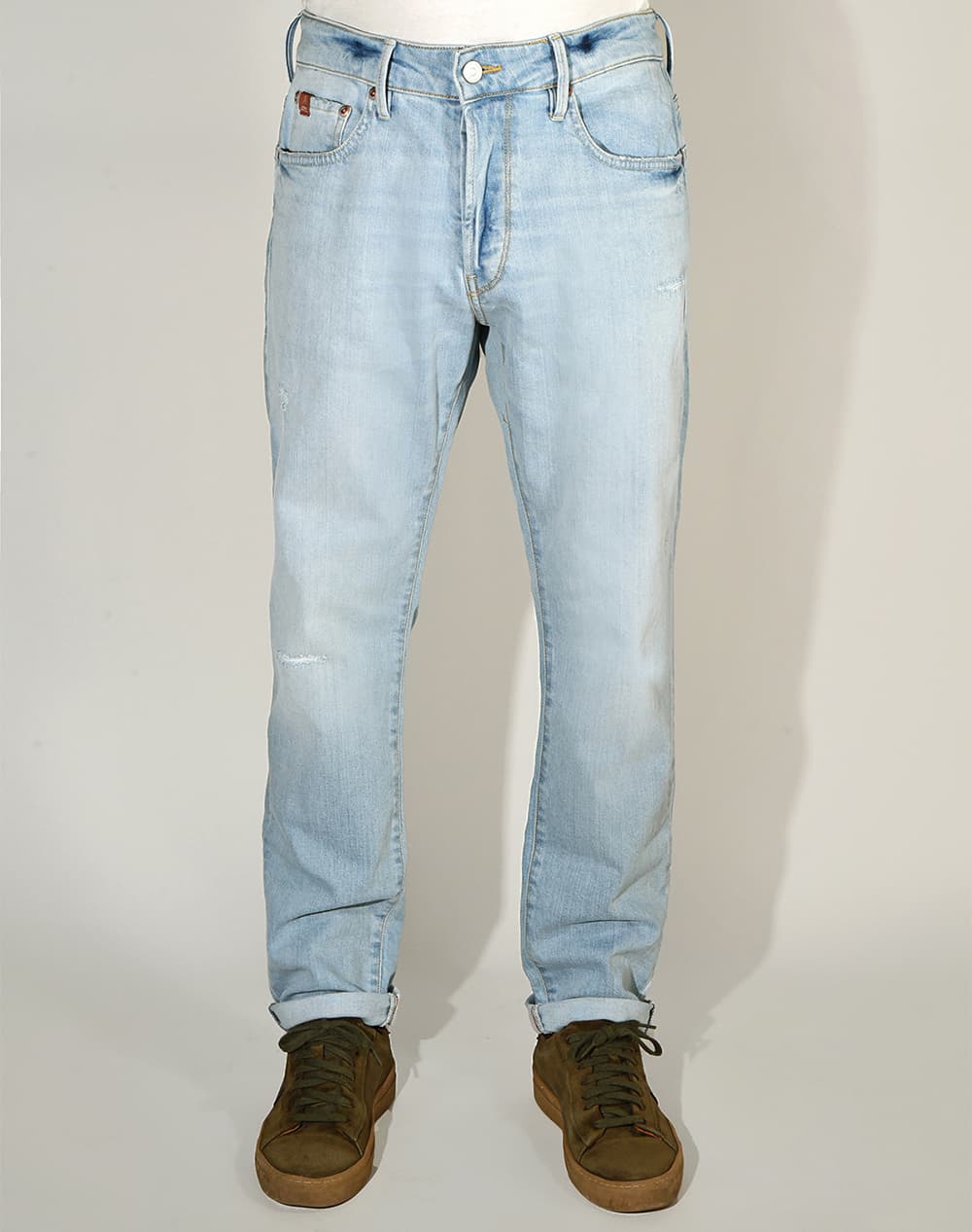 STAFF Simon Man Pant 79%CO 20%RCY.CO 1%EA 5-829.036.S3.055-.00 DenimLightBlue