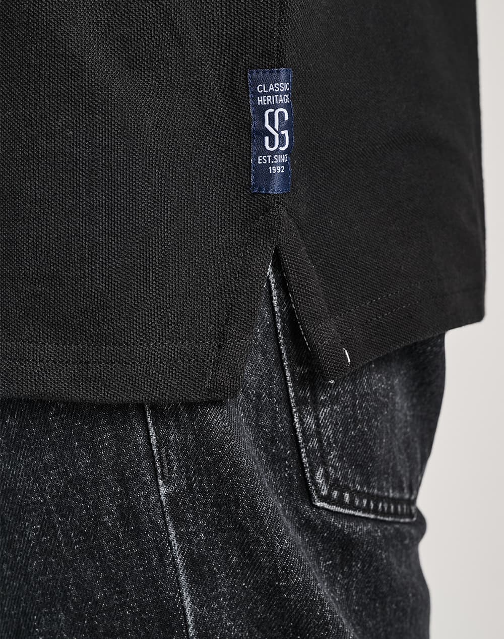 Men's Polo Shirts Staff Black