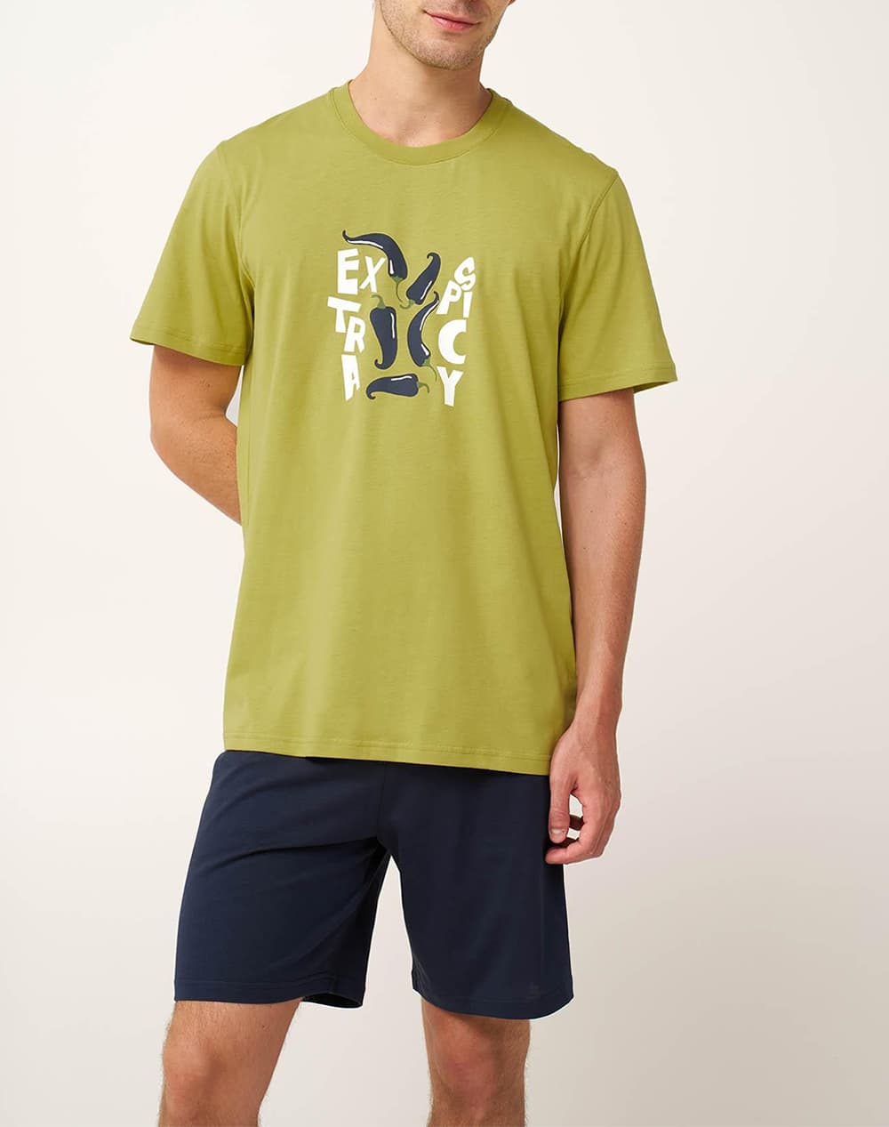 VAMP ΠΥΖΑΜΑ 24654-920 Lime