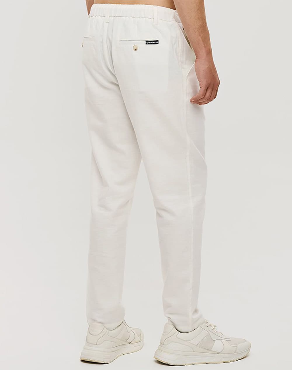 Men's Chino Pants Brokers White