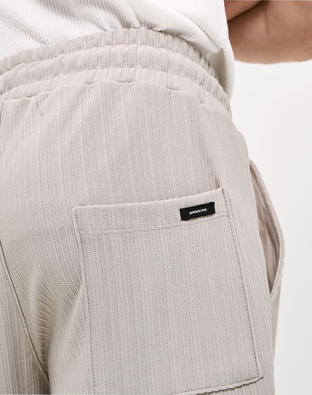 Men's Sports Shorts Brokers Beige