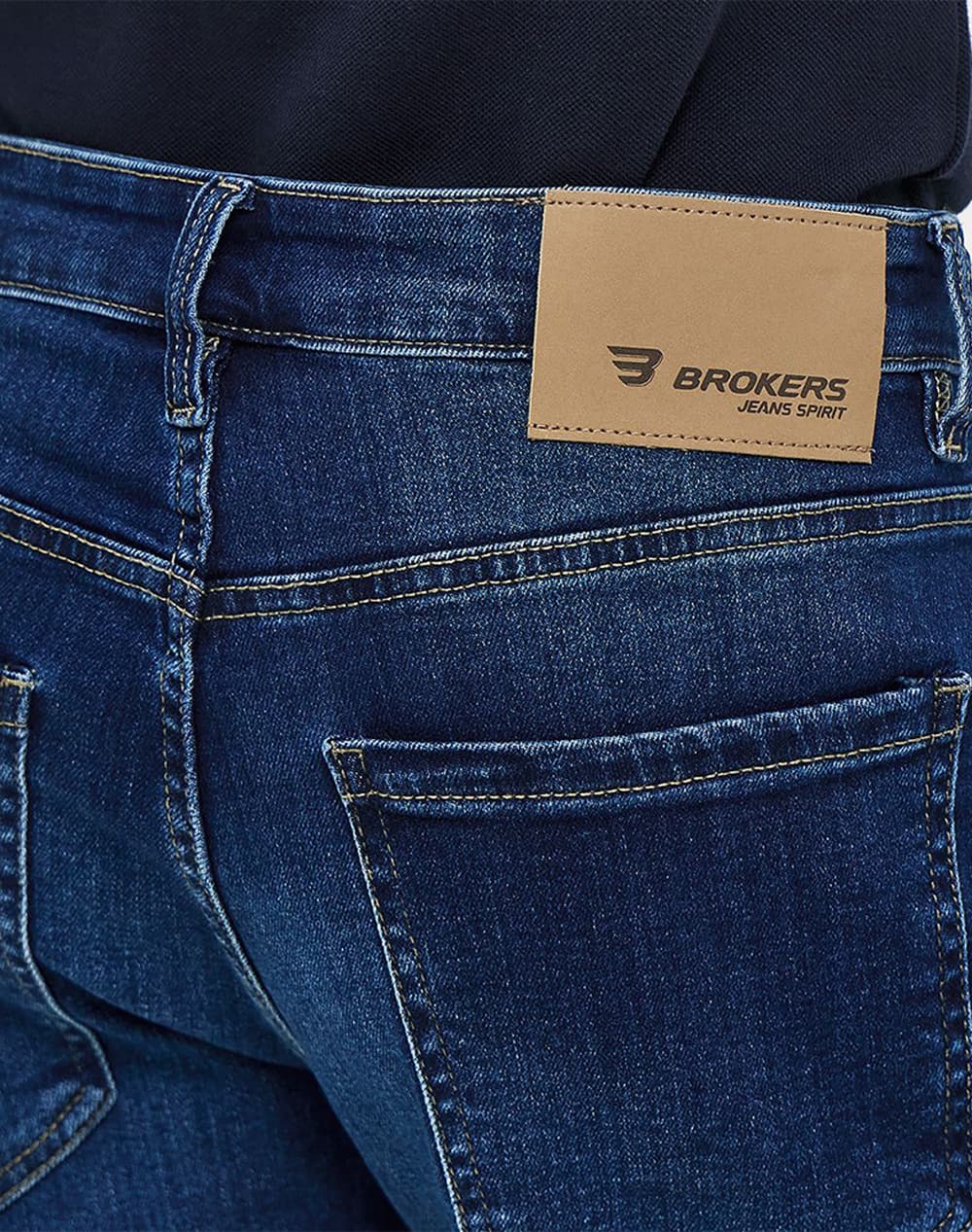 Men's Denim Shorts Brokers Blue
