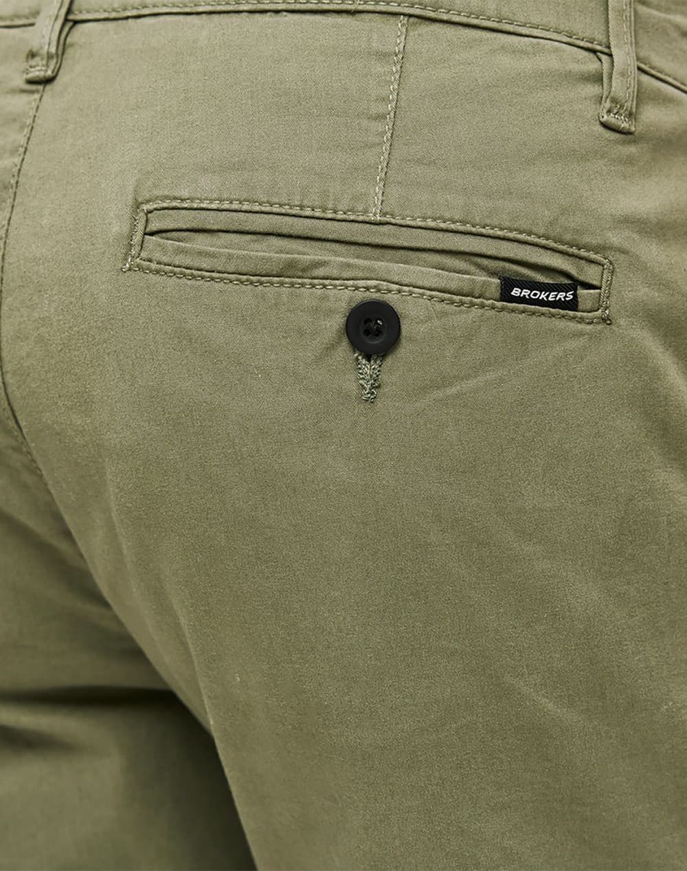 Men's Chino Shorts Brokers Green