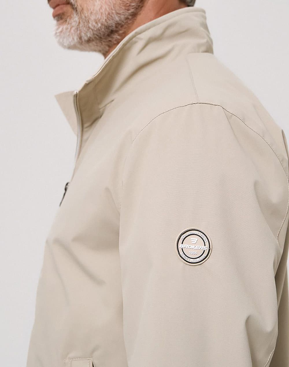 Men's Jackets Brokers Beige