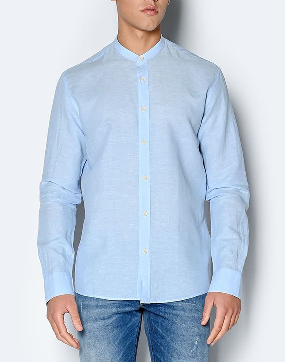 BROKERS ΑΝΔΡΙΚΟ ΠΟΥΚΑΜΙΣΟ REGULAR Μ/Μ 2301666108-73 Ciel