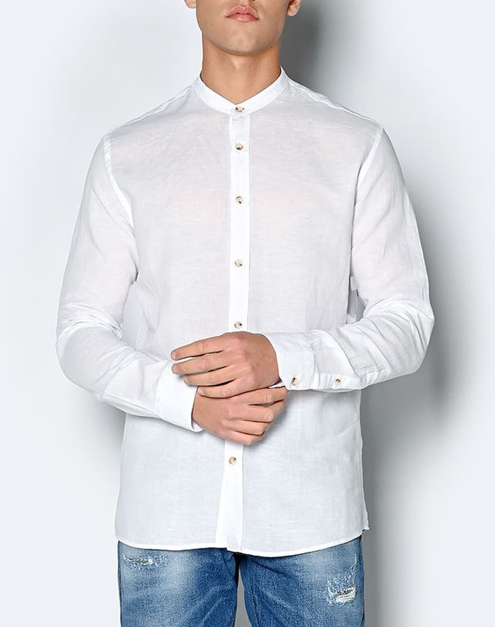 BROKERS ΑΝΔΡΙΚΟ ΠΟΥΚΑΜΙΣΟ REGULAR Μ/Μ 2301666108-73 Ciel