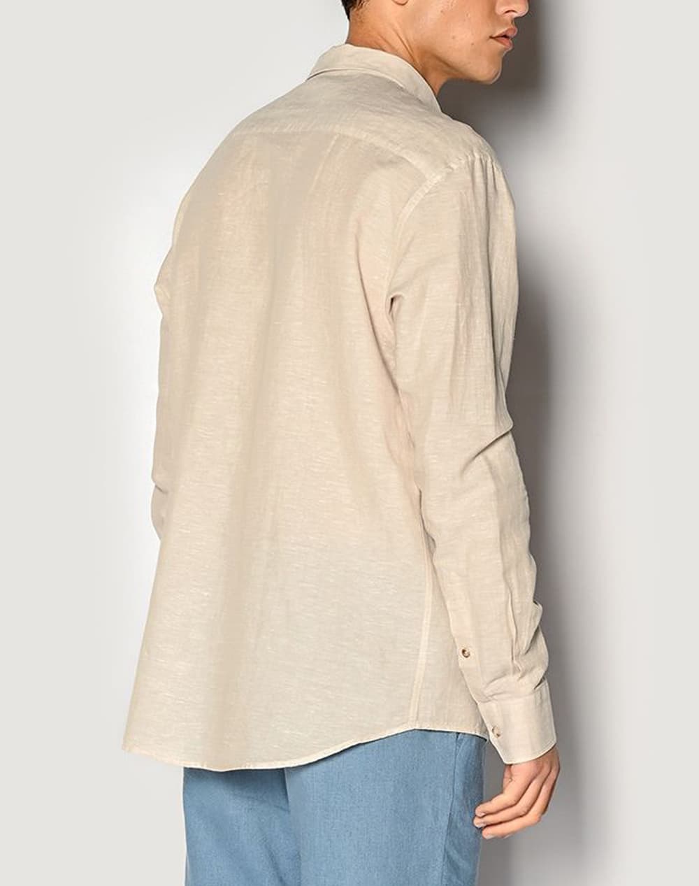 Men's Shirts Brokers Beige