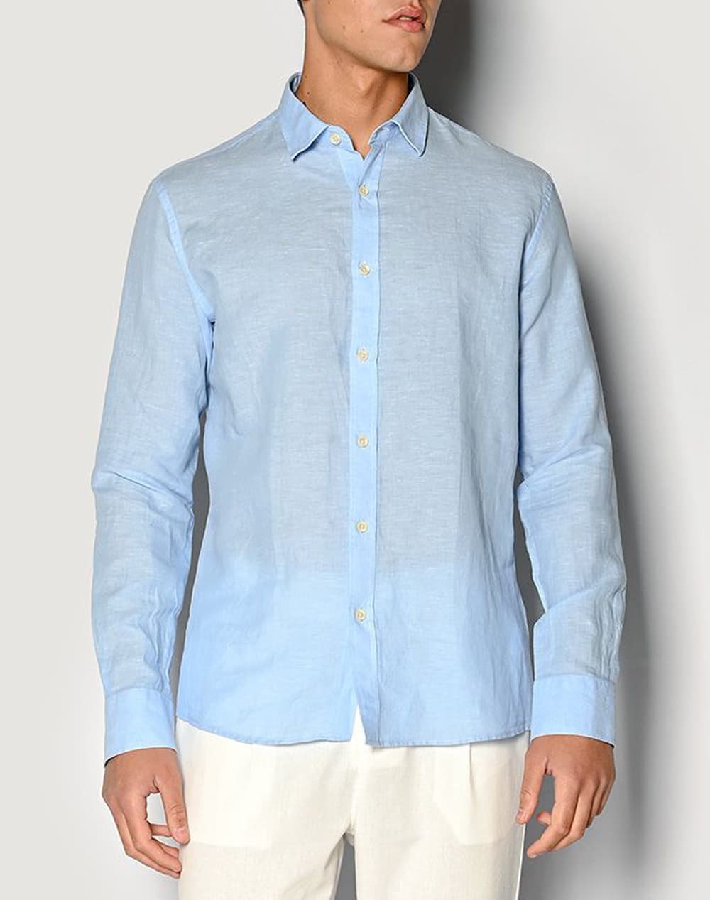 BROKERS ΑΝΔΡΙΚΟ ΠΟΥΚΑΜΙΣΟ REGULAR Μ/Μ 2301660108-1 White