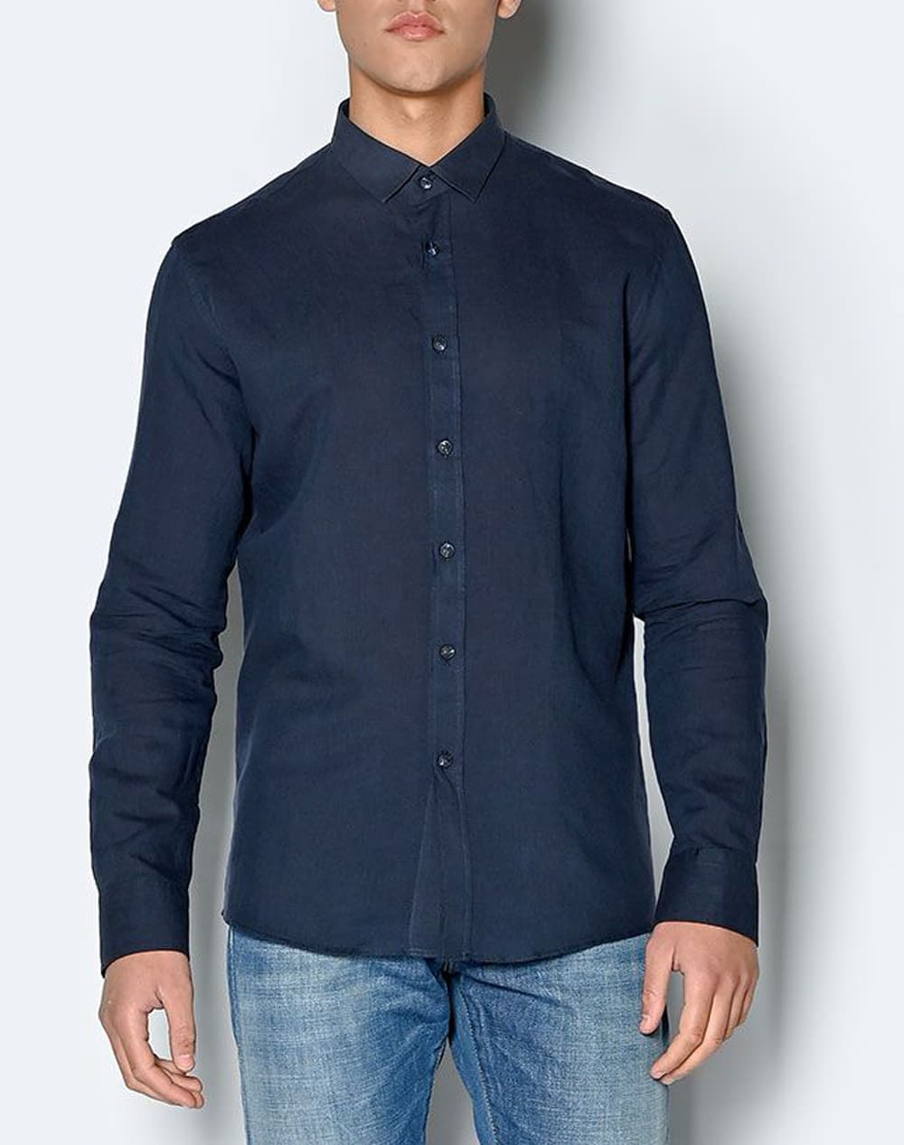 BROKERS ΑΝΔΡΙΚΟ ΠΟΥΚΑΜΙΣΟ REGULAR Μ/Μ 2301660108-77 Indigo