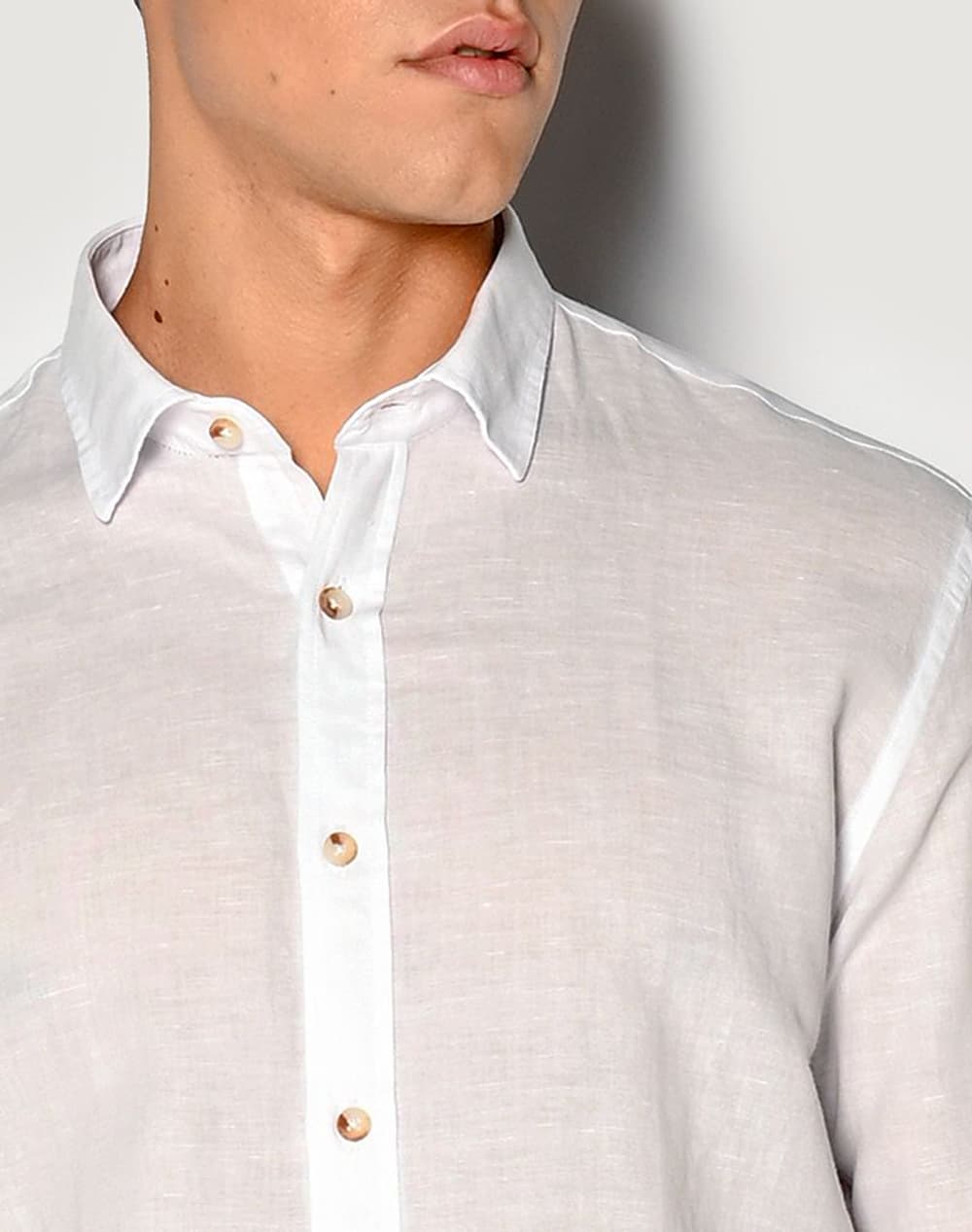 Men's Shirts Brokers White