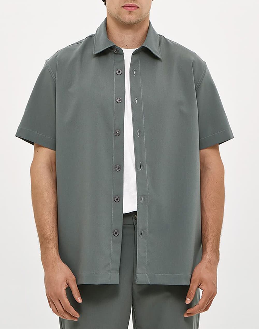 BROKERS ΑΝΔΡΙΚΟ ΠΟΥΚΑΜΙΣΟ REGULAR 26016391492-61 Olive