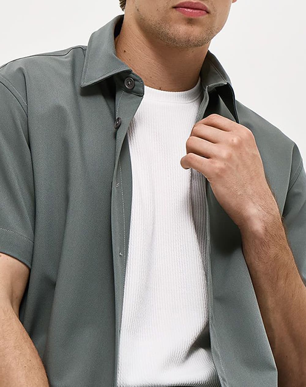 Men's Shirts Brokers Green