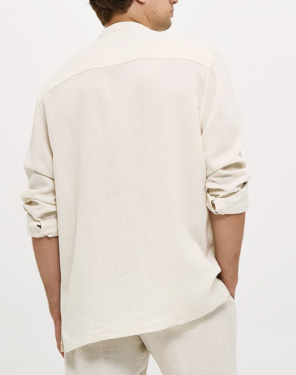 Men's Shirts Brokers Ecru