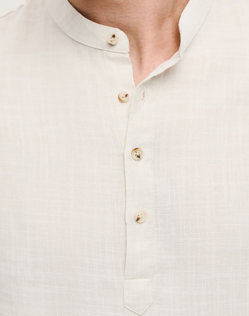 Men's Shirts Brokers Ecru