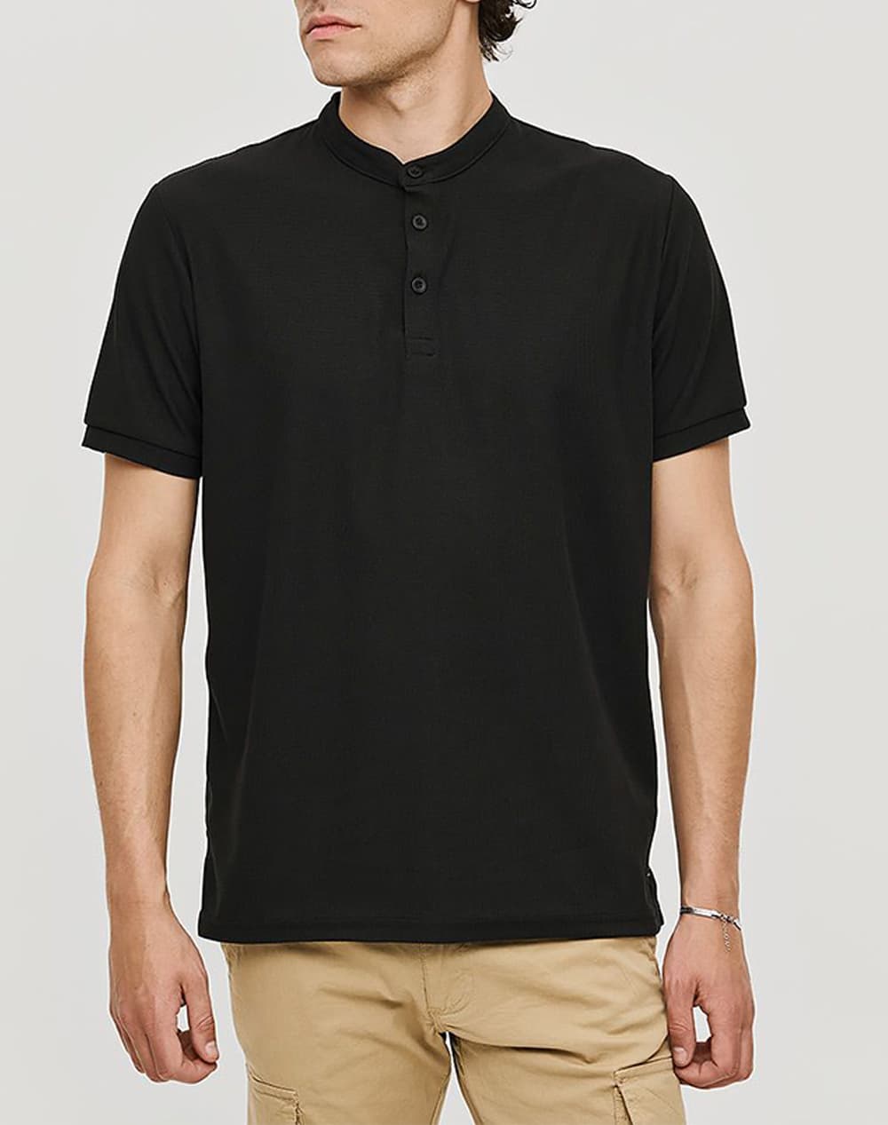 Men's Polo Shirts Brokers Black