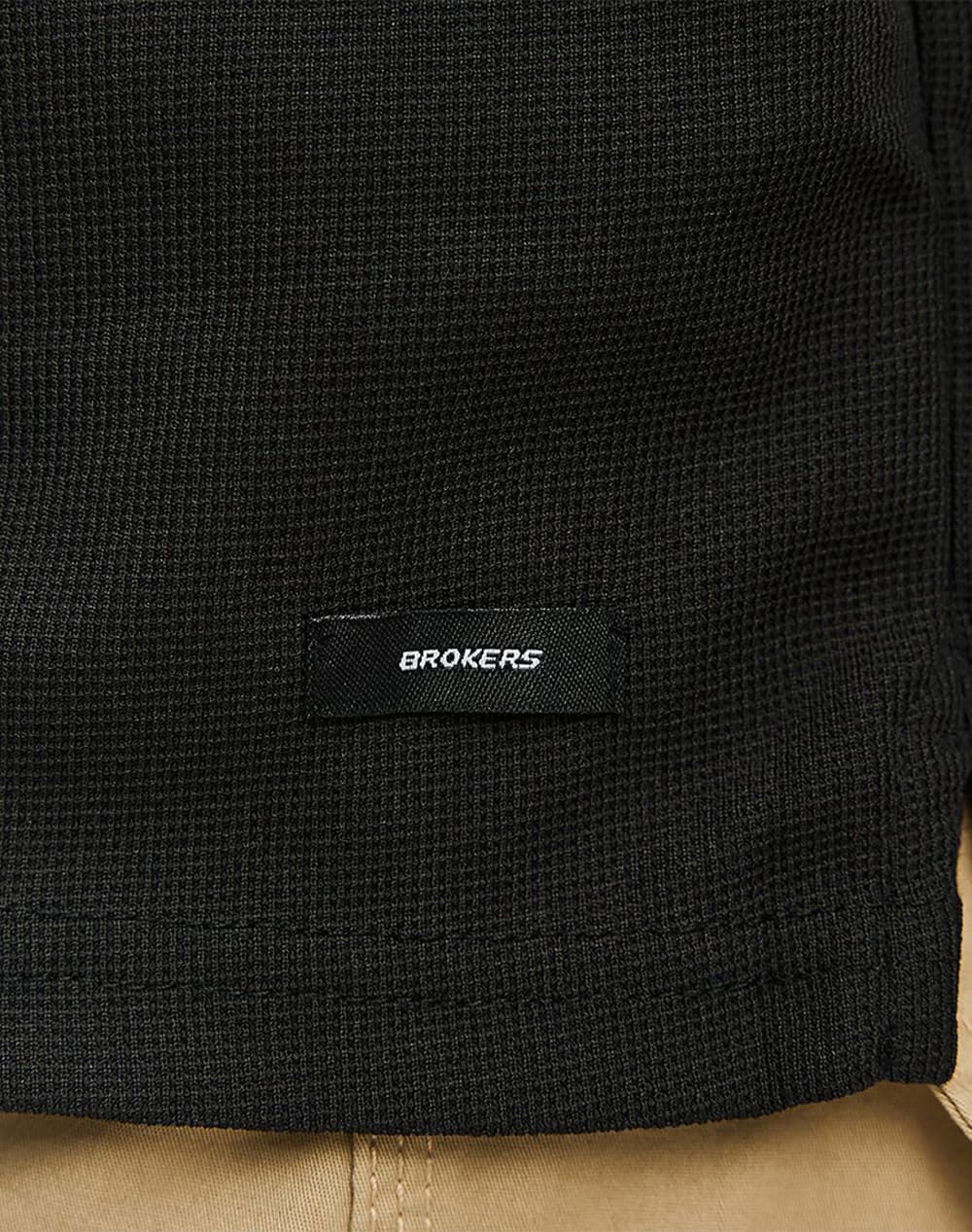 Men's Polo Shirts Brokers Black