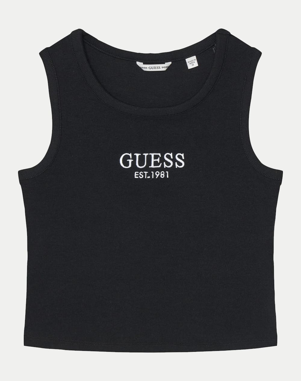 GUESS RIB MIDI SL T-SHIRT ΜΠΛΟΥΖΑ ΠΑΙΔΙΚΟ GIRL J4YI16KBZP4-G011 White