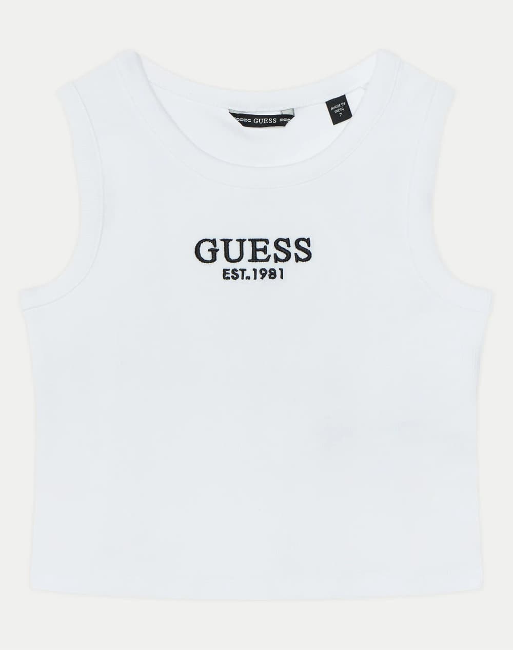GUESS RIB MIDI SL T-SHIRT ΜΠΛΟΥΖΑ ΠΑΙΔΙΚΟ GIRL J4YI16KBZP4-G011 White
