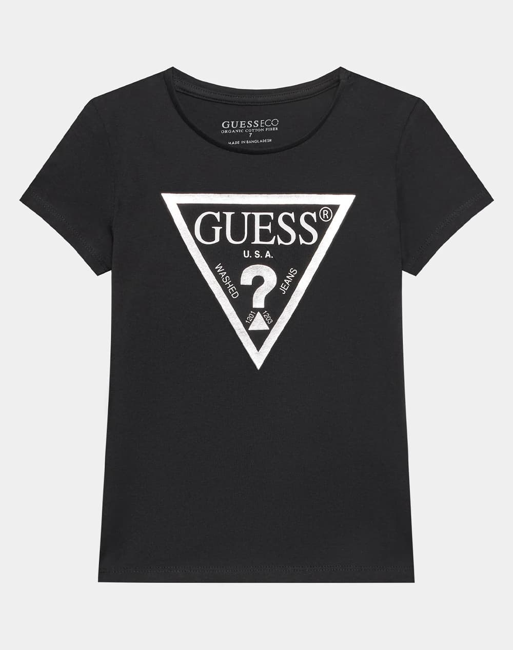 GUESS SS T-SHIRT_CORE ΜΠΛΟΥΖΑ ΠΑΙΔΙΚΟ GIRL J73I56K8HM0-JBLK JetBlack