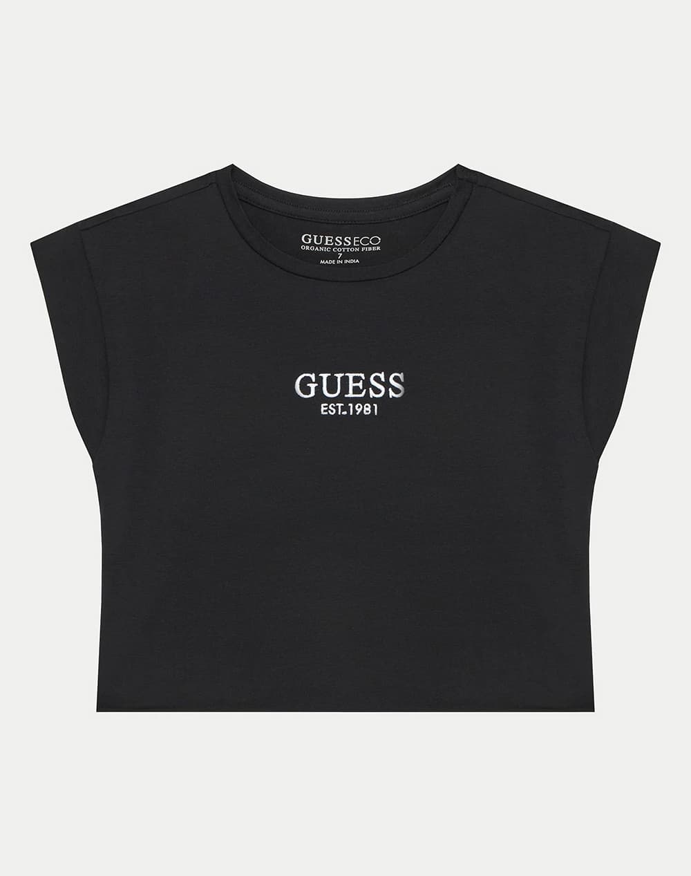 GUESS KIDS CROP SS T-SHIRT ΜΠΛΟΥΖΑ ΠΑΙΔΙΚΟ GIRL J4BI34J1314-G011 White