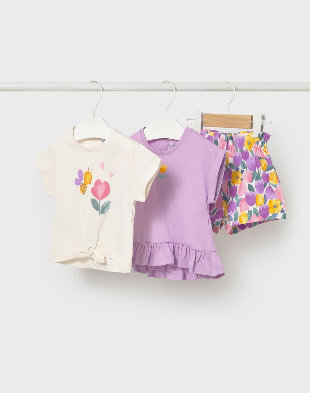 MAYORAL ΣΕΤ ΣΟΡΤΣ 3 ΚΟΜΜΑΤΙΑ 01206-046 Lilac