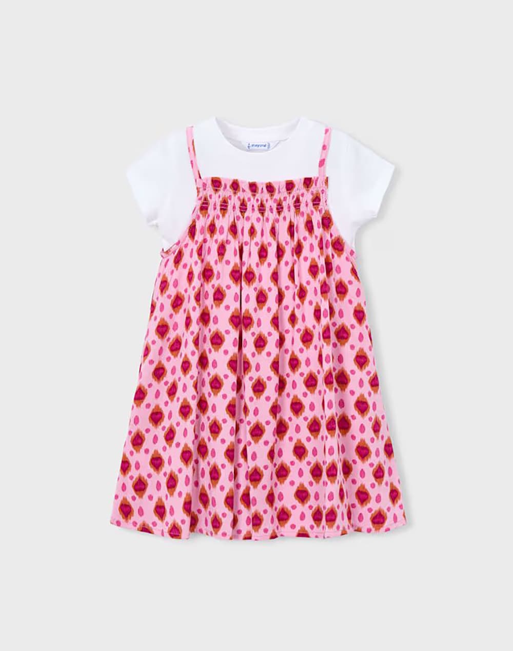 Girls' Dresses Mayoral Pink