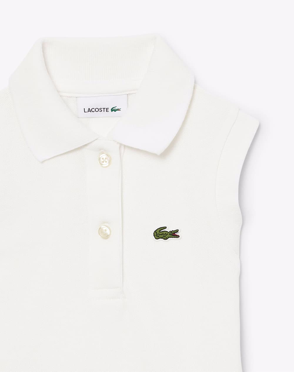 Girls' Dresses Lacoste White
