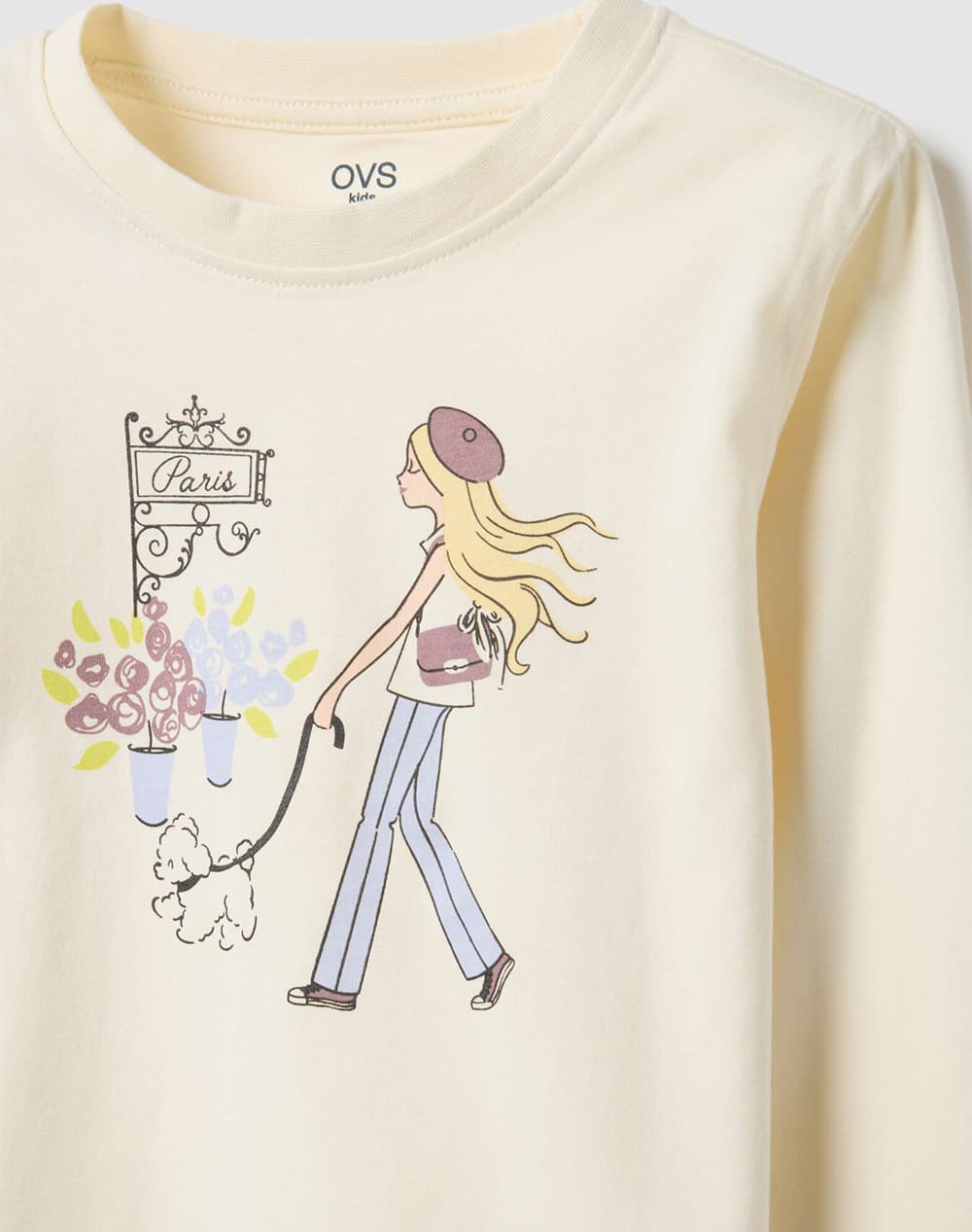 Girls' T-Shirts & Shirts Ovs Beige