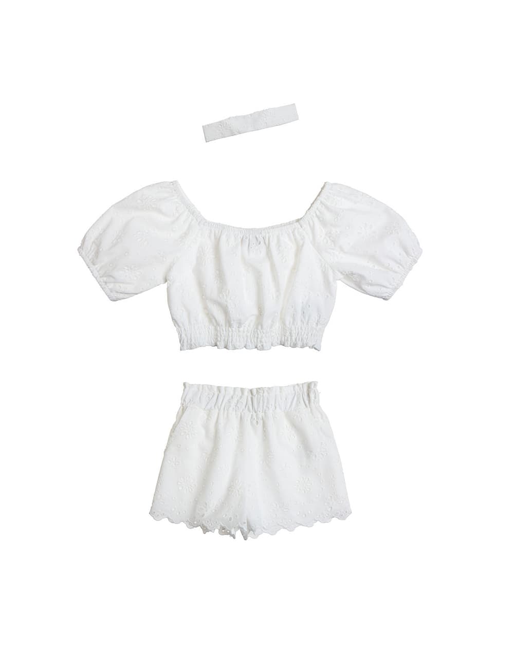 Girls' Sets Alouette White