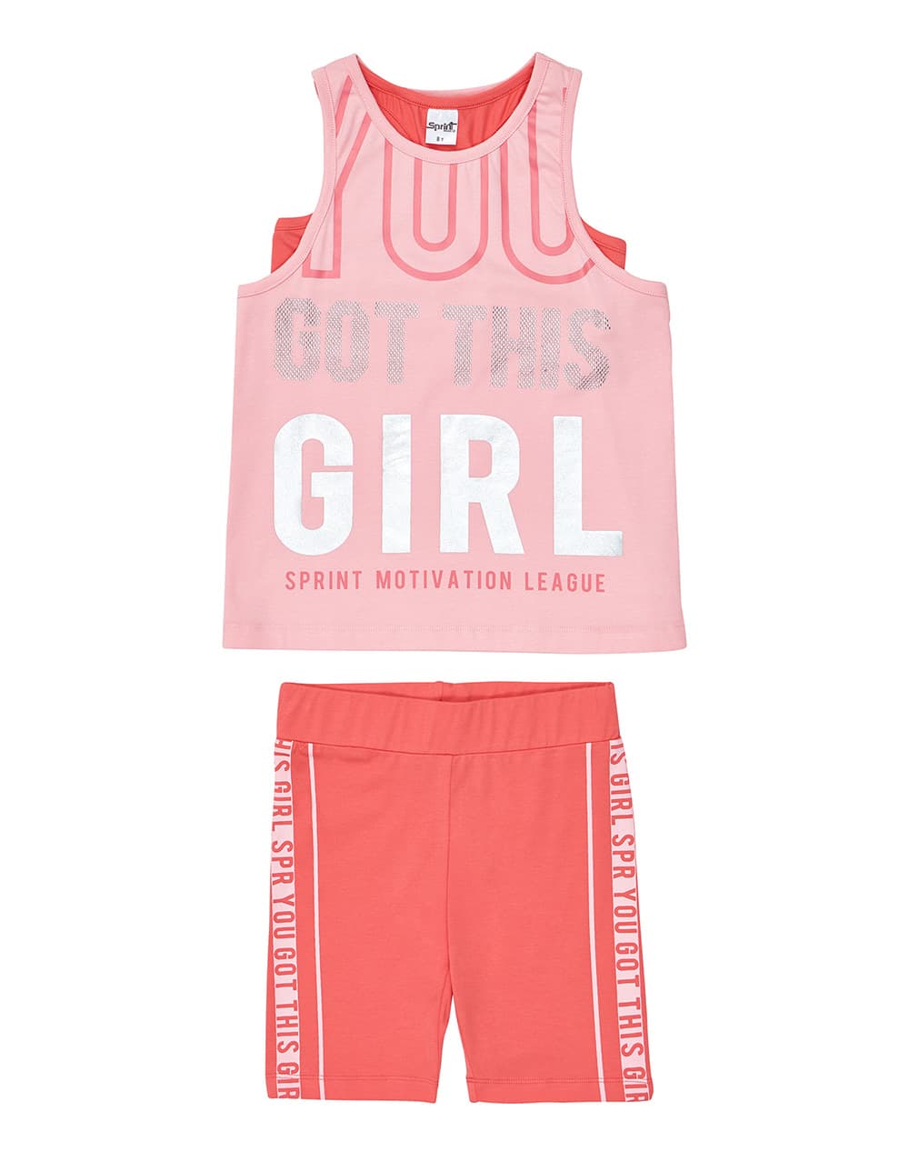 Girls' Tracksuit Sets Sprint Gray